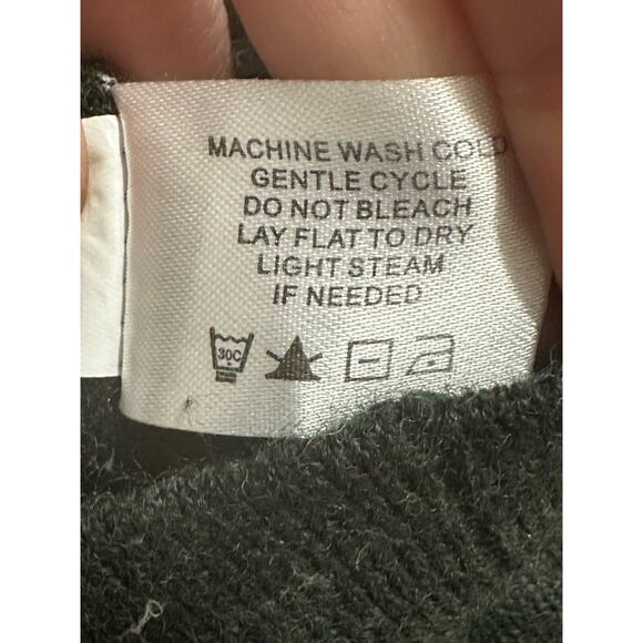 Orvis dark green 1/4 zip neck pullover sweater size Small - Picture 5 of 11